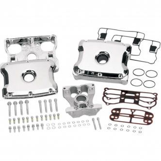 S&S Cycle Die-Cast Rocker Box Kit For 84-99 Evo Big Twin In Chrome (90-4095)