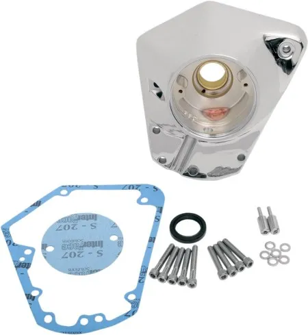 Drag Specialties Cam Covers For 93-99 Evo Big Twin In Chrome - Replaces 25256-93 (35-0025)