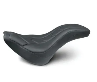 Mustang Daytripper Seat With Apex Stitch For Harley Davidson 2018-2023 Softail Street Bob Motorcycles (75159)