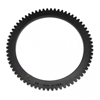 Evolution 66 Tooth Ring Gear Replacement Evolution Industries Clutch Basket Only, Bolt-On For 1965-Early 1984 B.T. Models (ARM720255)