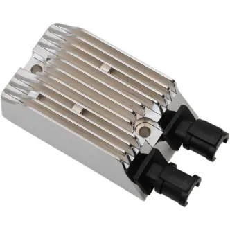 Drag Specialties Solid-State Regulators in Chrome Finish For 2014-2020 XL Models (74700012C)