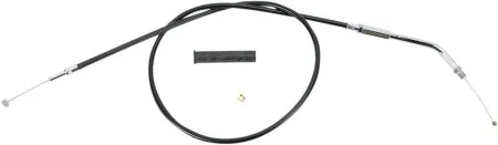 Drag Specialties 42.5 Inch Black Vinyl Throttle Cable For 84-87 FLHT; 84-89 FLHTC & 87-89 FLHTCU - Replaces 56327-81B (4330700B)