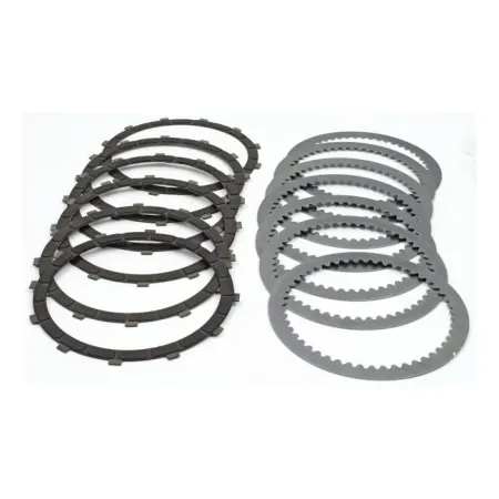 Barnett Clutch Plate Kit, Carbon Fiber Including 6 Friction & 8 Steels For Late 1984-1989 B.T. Models (306-30-20017)
