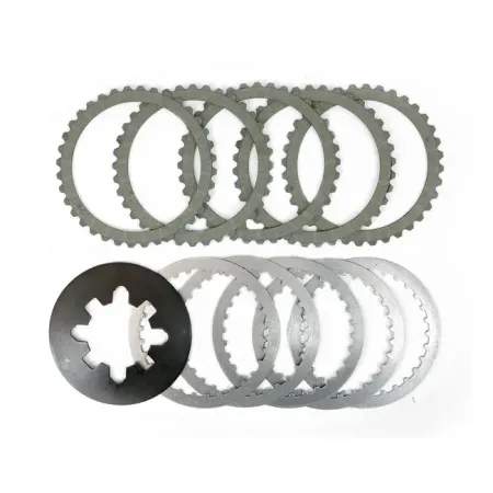 Belt Drive LTD Kevlar Clutch Plate Kit Including 5 Kevlar Friction Plates, 5 Steel Drive Plates For 2000-2009 Buell Blast Models (BB-21)