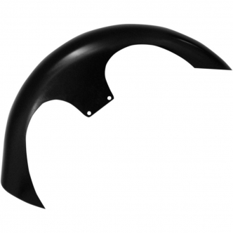 Klock Werks Shank Tire Hugger Front Fender For 23 Inch Front Wheel (With Raked Trees) On Harley Davidson 2014-2023 Touring Motorcycles (1401-0454)