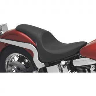 Drag Specialties Smooth Black Predator Seat (Not Solar Reflective) For 84-99 FXST/FLST (0802-0927)
