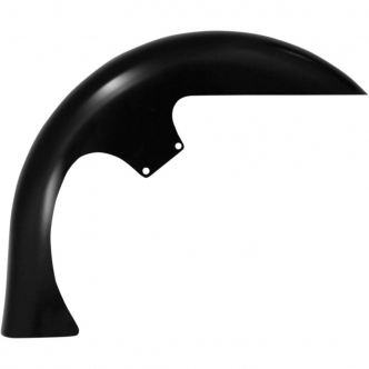 Klock Werks Level Tire Hugger Front Fender (Without Mounting Blocks) For 26 Inch Front Wheel (With Raked Trees) On Harley Davidson 1999-2013 Touring Motorcycles (1401-0446)