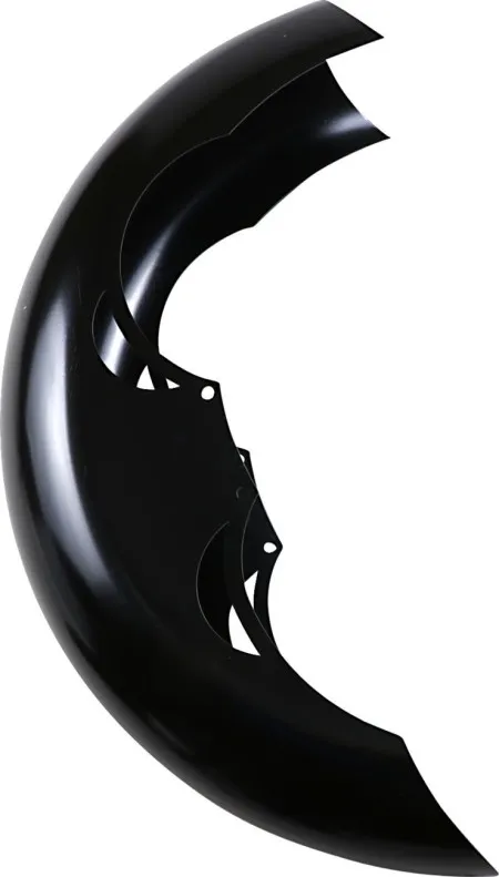 Klock Werks Tude Tire Hugger Series Front Fender (Without Mounting Blocks) For Harley Davidson 1999-2013 Touring Motorcycles With 16/17/18 & 19 Inch Front Wheel (1401-0232)