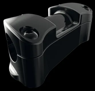 ODC Handlebar Riser Set in Black Finish For 7/8 Inch Bars (763023)