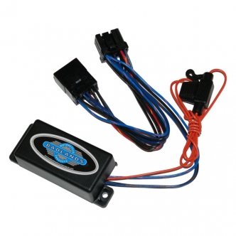 Badlands Plug-N-Play Can/Bus Load Equalizer Used For Rear Turnsignals Only For 2011-2017 Softail FXST, FLSTC, FLSTF/B, FLSTN, 2011-2016 FXST, 2012-2017 Dyna FXDF, FXDB/P, FXDWG, FXDC/L, 2012-2016 FLD Models (LE-CB-A)