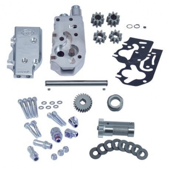 S&S High Volume High Pressure Oil Pump Kit With Gears For 1984-91 HD Big Twins (31-6307)