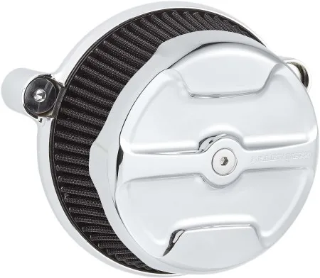 Arlen Ness Knuckle Stage 1 Big Sucker Air Cleaner Kit In Chrome For Harley Davidson 2017-2023 Touring & 2018-2023 Softail Models (18-393)