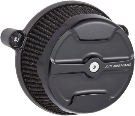 Arlen Ness Knuckle Stage 1 Big Sucker Air Cleaner Kit In Black For Harley Davidson 2017-2023 Touring & 2018-2023 Softail Models (18-342)