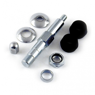 DOSS Upper Shock Stud Kit For One Shock in Zinc Finish For 1958-1966 FL Models (ARM505929)