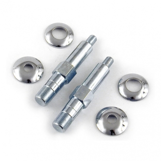 DOSS Lower Shock Stud Kit For 2 Shocks in Zinc Finish For 1967-1972 FL, 1971-1972 FX Models (ARM610549)