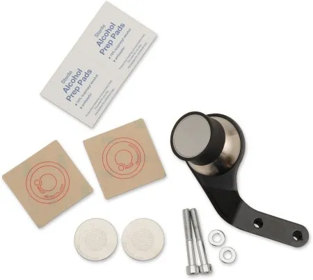 Klock Werks Left Device Mount IOMOUNTS in Black Finish For 2015-2017 Indian Scout Models (KW05-01-0409-LB)