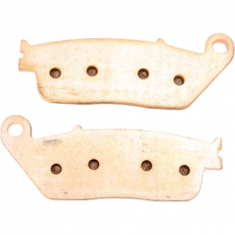 Drag Specialties Sintered Front/Rear Brake Pad For 2016 Indian Scout, 2010-2011 Bomber, 2014-2016 Chief Classic, Chief Vintage, 2016 Chief Dark Horse, 2014-2016 Chieftain, 2015-2016 Roadmaster Models (FAD196HH)