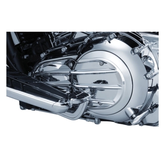 Kuryakyn Tri-Fin Primary Cover Cap In Chrome Finish For Indian 2014-2020 Indian Models (5726)