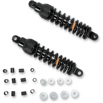 Progressive Suspension 444 Series 12 Inch Standard Shocks in Black Finish For 2015-2018 Indian Scout, 2016-2018 Scout Sixty Models (444-4249B)