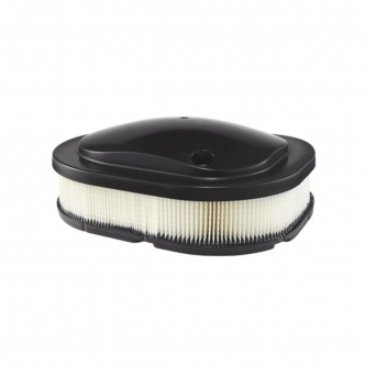 Drag Specialties Reusable Premium Air Filter in Black Finish For 2014-2019 Indian Chief Classic/Vintage/Chieftain/Roadmaster Models (E14-0999)