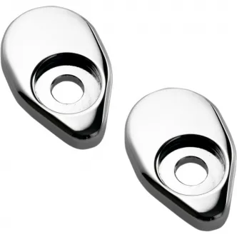 Joker Machine Chrome Rear Turn Signal Adapter For 2015-2018 Indian Scout Models (05-55-5C)