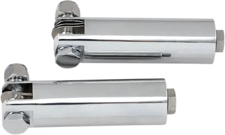 Kuryakyn 3-1/2 Inch Peg Mounts For 3/8 Inch-16 Mount Bolts In Chrome Finish (8087)