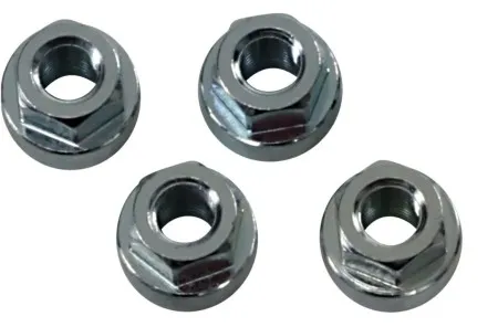 Genuine James Heavy-Duty Exhaust Flange Nuts (4 Pack) For 1984-2025 B.T. 1986-2022 XL, 2008-2012 XR1200, 1987-2010 Buell XB Models (65324-83-N2)