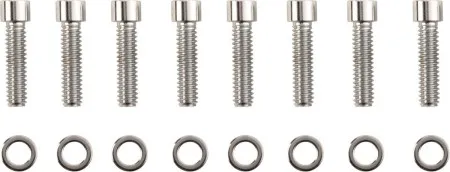 Drag Specialties Smooth Lifter Block Bolt Kit Socket Head Chrome For 2017-2023 All M8 Models (MK776S)
