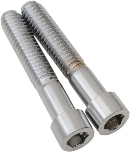 Drag Specialties Smooth Starter Bolt Kit Socket Head Chrome For 2017-2023 All M8 Models (MK781S)