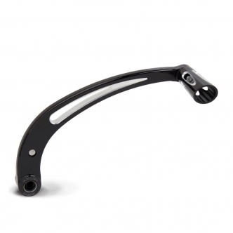 Arlen Ness Deep Cut Heel Brake Arm In Black Finish For 2014-2018 Indian Chief Motorcycles (Excludes Scouts) (I-1904)