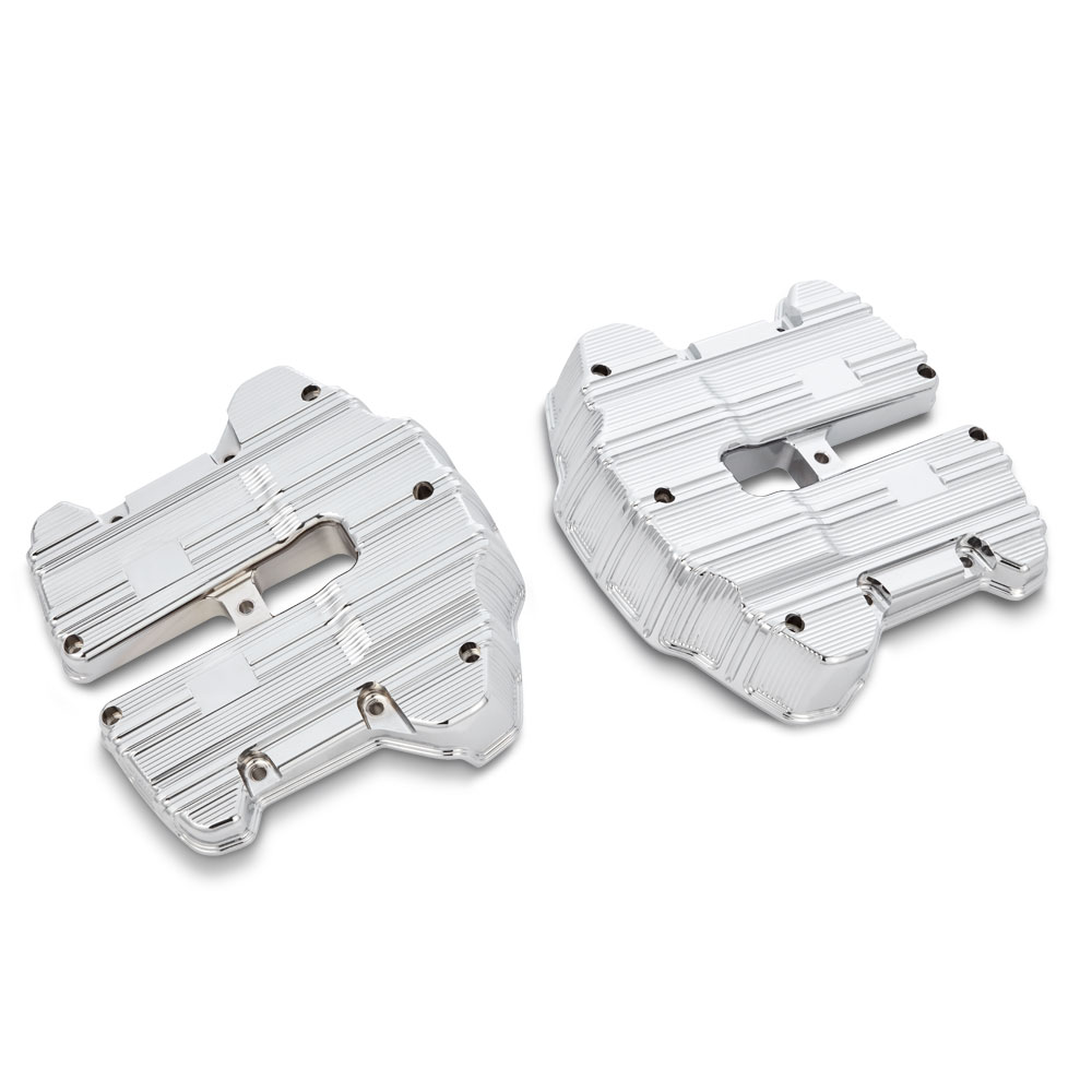 Arlen Ness 10 Gauge Rocker Box Covers In Chrome Finish For Harley ...