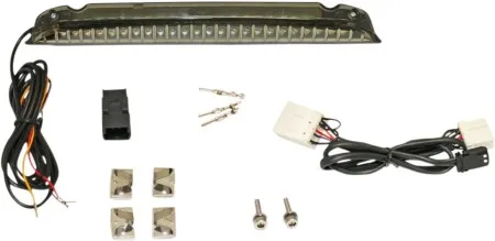 Custom Dynamics Light Luggage Rack With Smoke Lens and Black Housing (CD-LR-02-S)