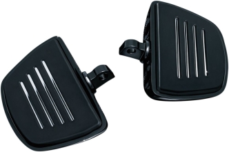 Kuryakyn Premium Mini Boards With Male Mount Adapters In Gloss Black Finish (7578)