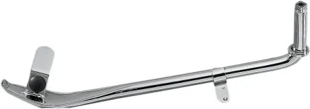 Drag Specialties Standard Size Flat Bottom Kickstand 11 Inch Length in Chrome Finish For 1989-1999 FXST/FLST Models (055030-BC618)