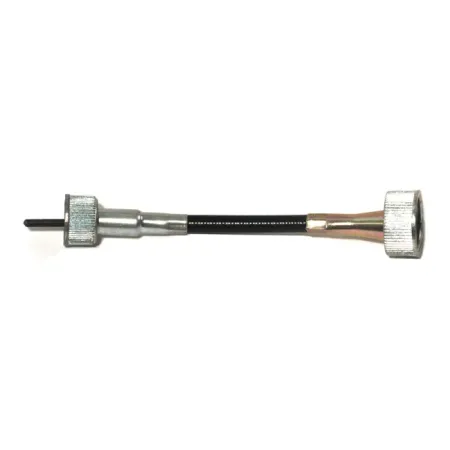 Barnett Speedo Cable 46 Inch in Black Finish 5/8-18 Thread, Transmission Drive For 1962-1980 FL, 1971-1972 FX, 1980-1983 FXWG Models (101-30-61002BLACK)