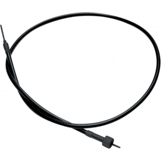Motion Pro Blackout Speedometer Cable 35 Inch in Black Finish For 1990-1998 Touring Models, 1987-1995 Softail, 1991-1994 Dyna. 1990-1992 FXRS Models (06-2013)