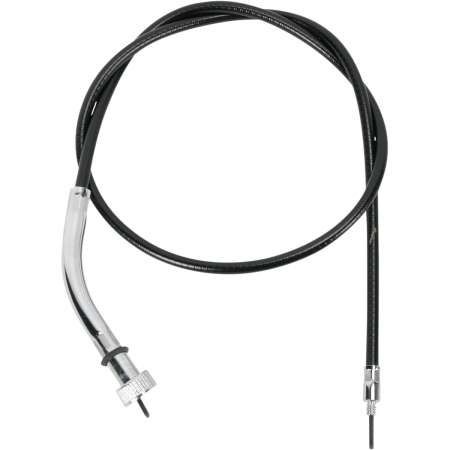 Drag Specialties Speedo Cable 41.5 Inch in Black Vinyl Finish For 1996-1998 FLHTC, 1990-1994 FXRS-SP Models (4391200B)