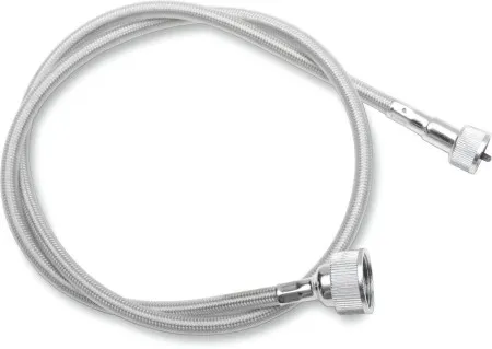 Drag Specialties Speedo Cable 35 Inch in Stainless Steel Finish For 1980-1983 FXWG, 1971-1972 FX Models (5390300B)