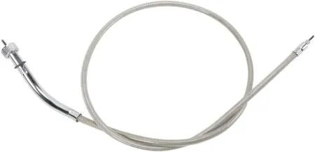 Drag Specialties Speedo Cable 41.5 Inch in Stainless Steel Finish For 1996-1998 FLHTC, 1990-1994 FXRS-SP Models (5391200B)