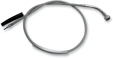 Motion Pro Armor Coat Speedo Cable 41 Inch in Chrome For 1996-1998 FLHT, 1996-1998 FLHTC/I, 1996-1998 FLHTCU, 1996-1998 FLHTCU-I, 1990-1994 FXRS-CON, 1990-1993 FXRS-SP, 1998 FLTR/I, 1990-1994 FXLR, 1990-1994 FXR, 1990-1992 FXRT & 1991-1994 XLH (66-0263)
