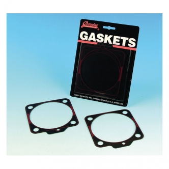 Genuine James Gasket Set, Cylinder Base .022 Inch, Final Crush .020 Inch, 3-5/8 Inch Big Bore, Metal Base, Silicone Bead For 1963-1984 B.T. Models (16777-66-SX)