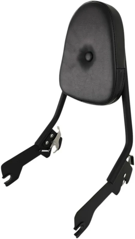 Motherwell Quick Release Backrest in Matte Black Finish For 2018-2020 Softail Models (MWL-156S-18B)