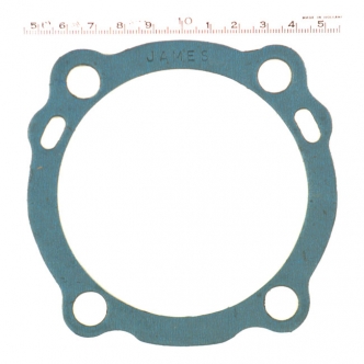Genuine James Cylinder Head Gaskets Coated Paper .045 Inch Thick For Late 1973-1985 XL Models (Packs of 5) (16769-73-T)