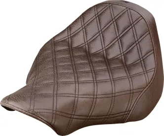 Saddlemen Solo Seat Renegade LS Lattice in Brown For 2013-2017 Softail Breakout Models (813-27-002BLS)