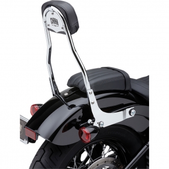Cobra Detachable Round Backrest Kit in Chrome Finish For 2018-2021 FXLR Models (602-2009)