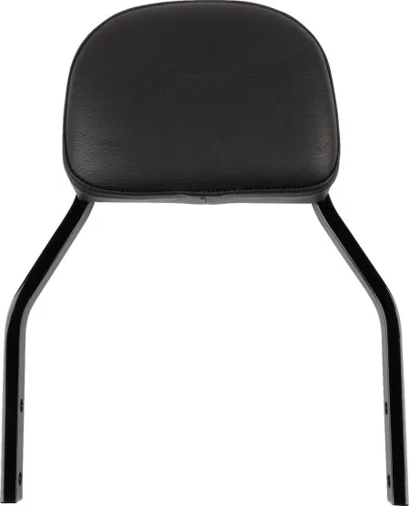 Cobra Detachable Square 11 Inch Backrest Kit in Black Finish For 2000-2005 FXST/S/B, 2000-2006 FLSTF, 2000-2017 FLSTC, 2007-2017 FLSTN, 2000-2003 FLSTS Models (602-2021B)