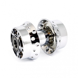 DOSS Front Wheel Hub Standard Style With ABS in Chrome Finish For 2009-2020 Touring (ABS) Models (ARM175509)
