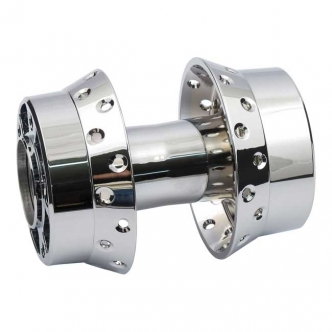 DOSS Rear Wheel Hub Standard Style in Chrome Finish For 2008 25mm Axle Touring Non ABS Models (ARM162199)