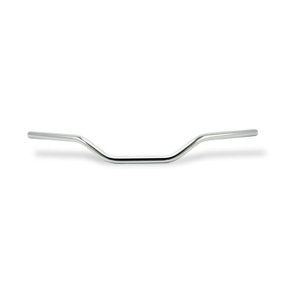 TRW 22mm Superbike Comfort Steel Handlebar TUV And ABE Approved in Chrome Finish (ARM640475)