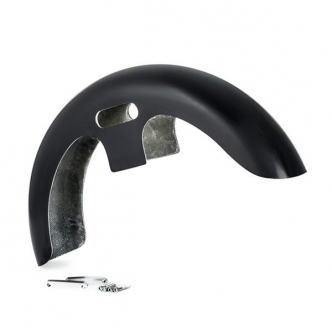 Killer Custom Competition Series 23 Inch Front Wrap Fender In Black Gelcoat Finish For 1996-2013 Touring Models (FF23-96-13)
